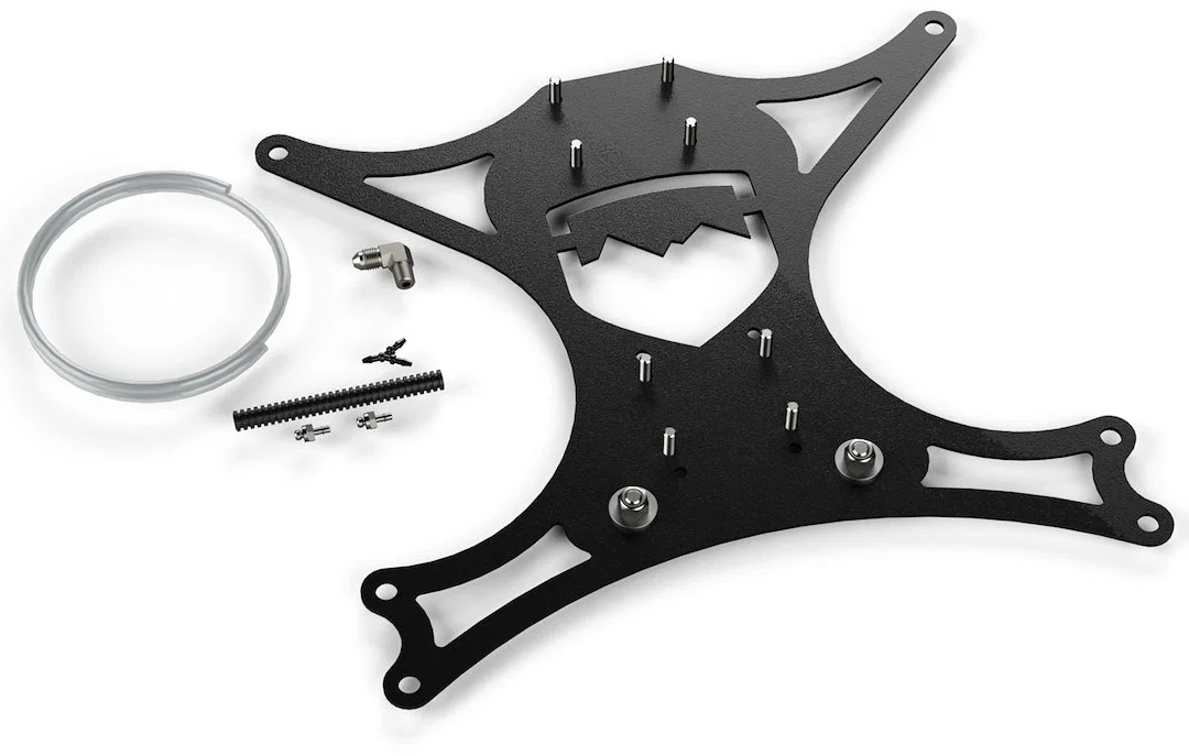 1184120 – TERAFLEX Differential Locker Compressor Mount, For Use When Installing ARB CKMTA12 Compressor Under Passeng...